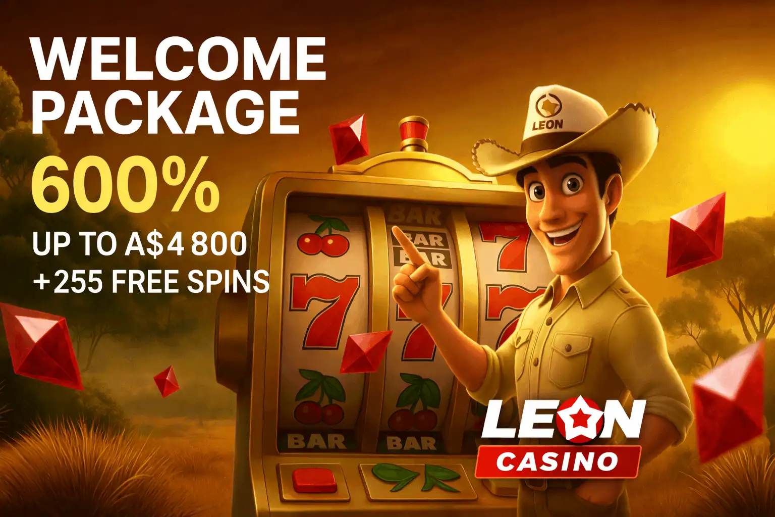 Leon Casino Free Spins for Australian Players